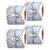 PACKOVE 4 Rolls Self-Adhesive Pastel Bowknot Bulletin Board Borders for Classroom and Home, Coated Paper Stickers, Easy to Apply and Remove, Extended Decorating Capability for Blackboard