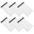 PACKOVE 6pcs A7 Lined Notepad Paper Daily Planner for Time Management and Daily Organization Compact Size Office Supplies for Home and Work