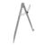 PACKOVE Adjustable Woodworking Compass Tool Pencil Compatibility with Carbon Steel Construction and 300mm Maximum Radius for Precise Circle Drawing in Model Construction and Woodworking
