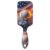 Paddle Hair Brush, Baseball American Flag Air Cushion Comb Anti-Static Detangling Hairbrush for All Hair Types Kids Adults, 7×8.66in