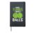 Padel Tennis takes Balls Hardcover Journal, Black
