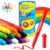 Pagather Silky Twistable Crayons, 12 Colors Washable Crayons for Toddlers 1-3 and Kids Age 2-8, Smooth Coloring DIY Stackable Gift for Classroom, Art, Crafts and Creative Projects