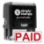 Paid Stamp, Self-Inking Office Payment Stamp (Large, Paid)
