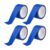 Painting Masking Tape, 4 Piece Waterproof Easy Tear Roll Set for DIY Projec