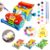 Paint Your Own Car Lamp Kit, Arts and Crafts for Kids Ages 8-12, Arts and Crafts for Kids 4-6, DIY Vortex Wing 4WD Night Light, Painting Kit Birthday Gifts for Girls Boys Ages 3 4 5 6 7 8 9 10 11 12+