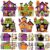 Pajean 60 Pack Halloween Craft Kits for Kids Halloween Haunted House Craft Kit Make Your Own Haunted House Stickers for Classroom Favors Activities