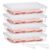 PAJIXANTHIC 4 Pcs Bacon Container with 2 Tongs Deli Meat Keeper with Lids