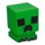 Paladone Minecraft Creeper SquishyGlo Silicone Light, Officially Licensed Cordless & Rechargeable Gaming Lamp for Kids and Teens, Bedroom Décor, Collectible Merchandise, Green