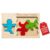 Palmetto Puzzle Works Three Men Wooden Brain Teaser Game Shape Challenge for Ages 14+ Educational Logic Game for Teens Adults STEM Wooden Puzzle Toy for Classroom