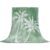 Palm Trees Tropical Flannel Blanket for Bed, Shabby Green Summer Coastal Soft Cozy Warm Couch Throw Blanket, Lightweight Fluffy Plush Bedding Blankets for Sofa Decor All Season 40″x50″