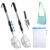 PAMISO Beach Sand Sifter Deep Scoops, 2 Beach Sifting Sand Telescoping Pole Sets with Scoops, Beach Shovel, Mesh Bag, for Kids Picking Up Shells Shovels Shark Teeth (4)