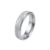 PAMTIER 6mm Snake Scale Textured Band Ring Silver Size 6