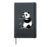 Panda Eats Panda Animals Panda Girl Children Hardcover Journal, Black