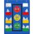 Panelee Classroom Behavior Chart Stoplight Behavior Pocket Chart for Kids Classroom Management Tools Behavioral Learning Tool with Blank Student Paper Cutouts(43 Pieces)