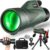 Pankoo 12×60 HD Monocular Telescope for Adults high Powered | Comes with Smartphone Adapter Tripod Hand Strap | Suitable for Bird Watching Sports Hiking Traveling