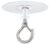 PANKQQ 12 Pcs Adhesive Ceiling Hooks for Hanging Plants, No Drill, Clear
