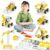 PANPAPA Erector Sets for Kids Ages 8-12,6 Nano Engineering Toys for Kids 5-7,Metal Building Construction Model kit,DIY STEM Building Blocks Gift for Boys & Girls(273pcs)