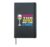 Pansexual Pride Flag Colors Into The Wine Not The Label Hardcover Journal, Black