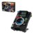 PANTASY DJ Controller Building Blocks, DJ Turntable Music Building Set, Bluetooth Music Playback, Dual Light Modes, Adjustable Stand, Interactive Desk Display Toy for Adults Collectible Gifts