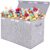 Pantryily Large Toy Box Chest Storage Organizer with Lid,Collapsible Kids Toys Boxes Basket Bins with Sturdy Handles for Boys and Girls, Nursery, Playroom, Closet 25″x13″ x16″ (Light Grey)