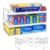 Pantry Organization and Storage for Kitchen – Expandable Kitchen Wrap Box Organizer Rack, Foil Organizer for Cabinet & Counter, Height & Width Adjustable Cupboard Storage Rack – (3 Tier 9.8 to 15.6″L)