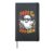 Papa Of The Boo Crew Halloween Dad Spooky Hardcover Journal, Black
