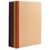 PAPERAGE 6-Pack Composition Notebook Journals, 120 Pages, Kraft Cover with Jewel Tone Spines, College Ruled Lined Paper, Small Size (8 in x 5.75 in) – for Home, Office or School Supplies