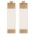Paper Art Wall Scrolls for Sumie, 2Pcs Blanks Hanging Scrolls, E