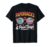 Paperbacks Pool Days Flamingo Quote Design T-Shirt, Men, Black, 3X-Large