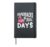 Paperbacks Pool Days Flamingo Quote Relaxing Summer Reader Hardcover Journal, Black