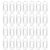 Paper Clips Sturdy Inch Mini 0.6 300pcs Metal Silver Small Office