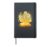 Paper Cosmos Dream Unfolding Hardcover Journal, Black