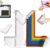 Paper Crafting Alignment Guides with Storage Case,7 PCS Precision Layering Matting Spacers for Card Making and Scrapbooking,Color-Coded Tools with Size Tabs 1/16 to 1/2 Inch Increments (Rainbow-7Pcs)