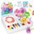Paper Flower Craft Kit, Arts and Crafts DIY Magic Flower Kit for Kids
