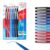 Paper Mate® Flair Felt Tip Pens, Medium Point (0.7mm), Assorted Colors, 12 Count, USA 250th Anniversary Edition