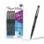 Paper Mate Flair Felt Tip Pens, Medium Point (0.7mm), Black, 4 Count