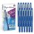 Paper Mate Flair Felt Tip Pens, Medium Point (0.7mm), Blue, 12 Count – Teacher Supplies, Arts & Crafts, Back to School
