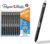 Paper Mate InkJoy Gel Pens, Black, Medium Point (0.7mm), Comfort Grip, 10 Count – Fast Drying Ink, Smooth Writing, Office Supplies (Pack of 12)