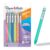 Paper Mate InkJoy Gel Pens, Fashion Barrels, Retractable, Medium Point (0.7mm), Smooth Writing, Black Ink, 6 Count – Trendy Office Supplies