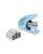 PAPERPAL Effortless Mini Stapler Set, 20 Sheet Capacity, Light Blue