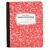 Paper Rite Assorted Marble Composition Notebook Wide Ruled (9.75×7.5 in), 100 Sheets | 200 Pages | For School, Office, Students, Teachers (1, Red)