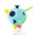 PAPOLGO Fidget Toys,ADHD Fidget Toys,Autism Fidget Toy,12 Side Cube Toys Stress Relief,Anti Anxiety,Focus,Boredom for Kids and Adults (Blue / B3)