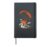 Paragliding Mountains Paraglider Hardcover Journal, Black