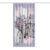 Paris Bicycle Flowers Eiffel Tower Shower Curtain