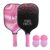 Paris Hilton – Pickleball Set 2-Player, Fiberglass Paddles, Precision Balls