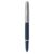 Parker 51 Fountain Pen, Midnight Blue Barrel, Chrome Trim, Fine Nib, Black Ink Cartridge, Gift Box