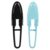Parliky 2pcs Ceramic Blade Scissors with Plastic Handle Comfortable to Hold and Portable Tailor Scissors for Sewing and Needlework for Precise Cutting
