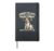 Parson Russell Terrier Sorry I’m Late Dog Sat On Lap Hardcover Journal, Black