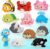 Party Favors, 12 Packs Micro Marine Animals Mini Building Blocks Toy Set