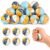 party greeting 30PCS Dog Paw Party Favor Stress Relief Balls Assorted Finger Exercise Squeeze Toys for Office Desktop Home Leisure Daily Use for Stress Relief Hand Relaxation Birthday Parties Supplies